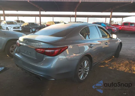 2018 Infiniti Q50 3.0T Luxe from USA, damaged, VIN JN1EV7AR4JM433377